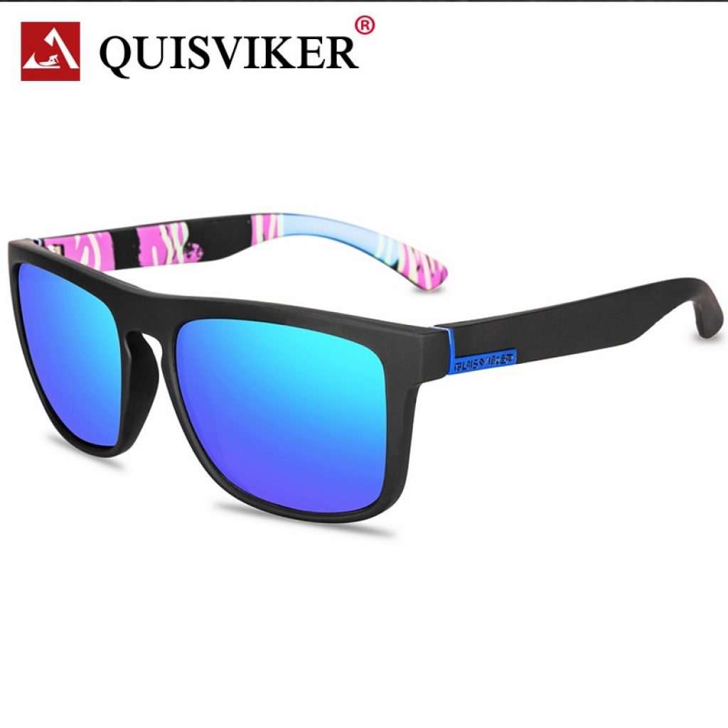QUISVIKER Brand New Polarized Glasses Men Women Fishing Glasses Sun Goggles Camping Hiking Driving Eyewear Sport 1