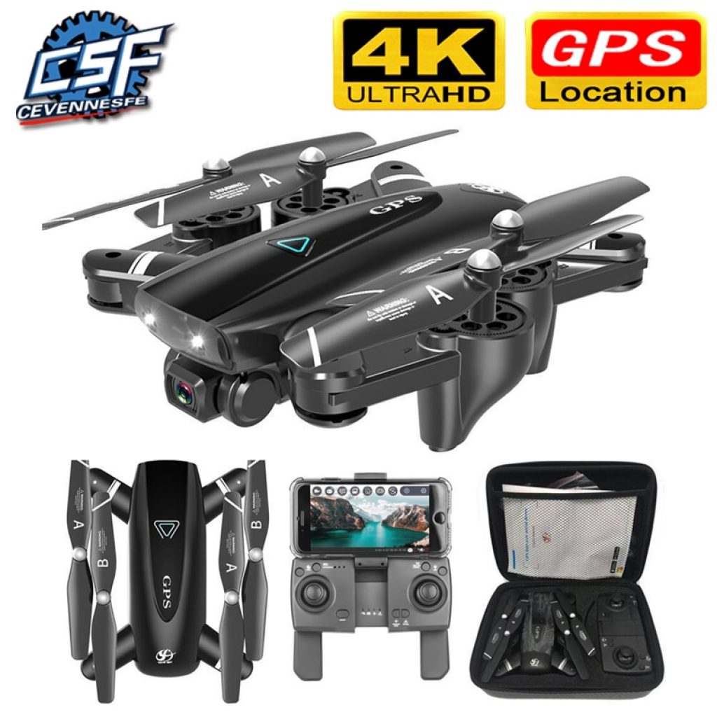 S167 GPS Drone With Camera 5G RC Quadcopter Drones HD 4K WIFI FPV Foldable Off Point