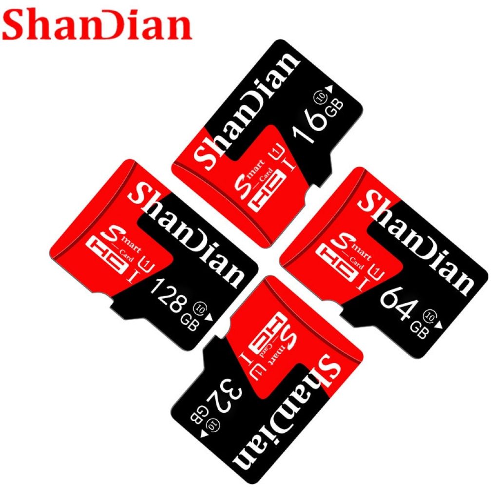 SHANDIAN Real capacity micro sd memory cards 8GB 16 GB 32 GB High speed 64GB class 1