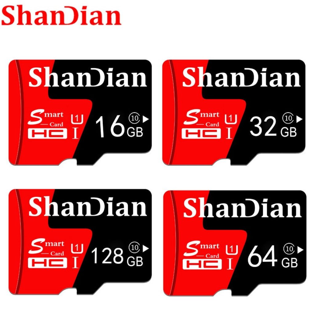 SHANDIAN Real capacity micro sd memory cards 8GB 16 GB 32 GB High speed 64GB class 2