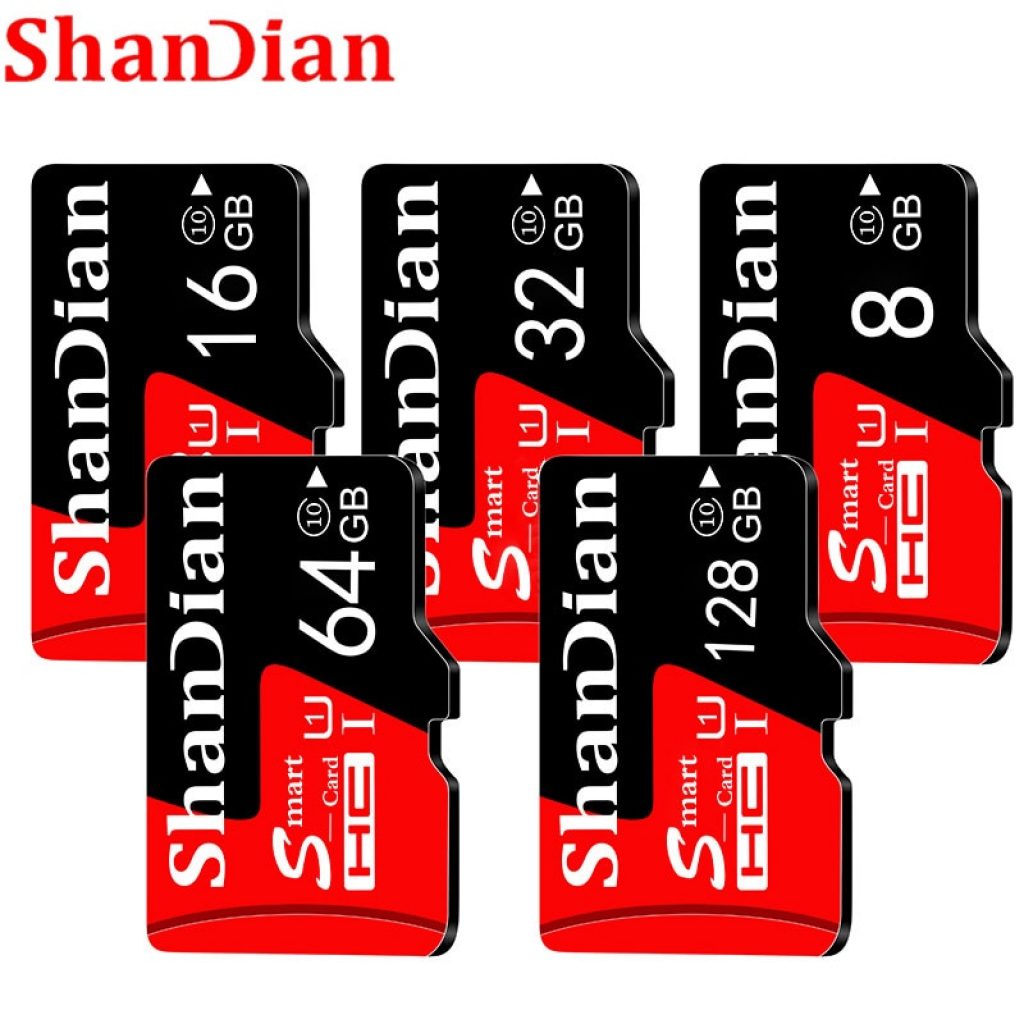SHANDIAN Real capacity micro sd memory cards 8GB 16 GB 32 GB High speed 64GB class 4