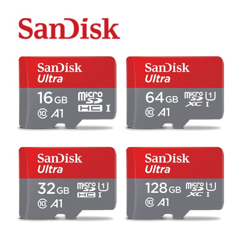 SanDisk A1 Memory Card 256GB 200GB 128GB 64GB 98MB S 32GB 16GB Micro sd card Class10 4