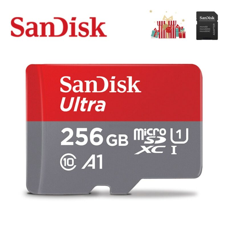 SanDisk A1 Memory Card 256GB 200GB 128GB 64GB 98MB S 32GB 16GB Micro sd card Class10 5
