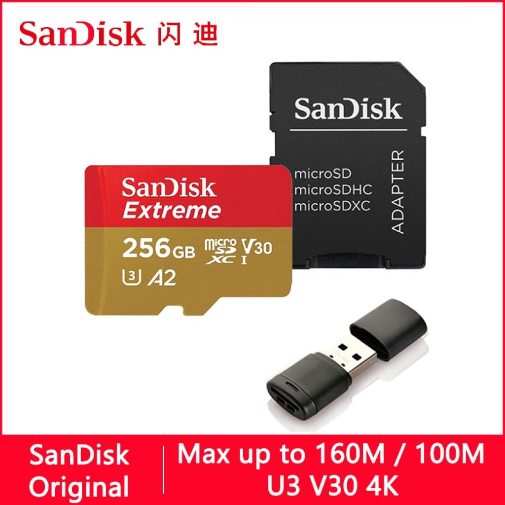 SanDisk Extreme Ultra Micro SD 128GB 32GB 64GB 256GB 400GB Memory Card 32 64 128 GB