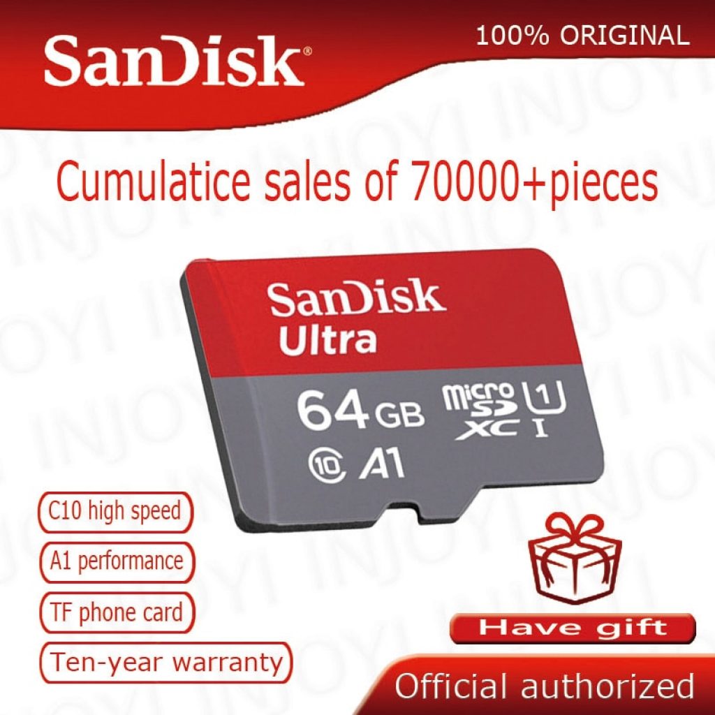 SanDisk Micro SD Card Memory Card 16GB 32GB 64GB 128GB MicroSD Max 80M s Uitra C10 1