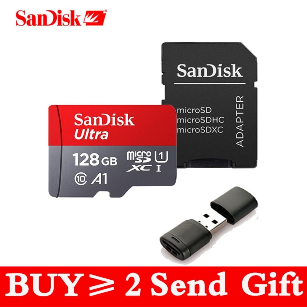 SanDisk Micro SD Card Memory Card 16GB 32GB 64GB 128GB MicroSD Max 80M s Uitra C10
