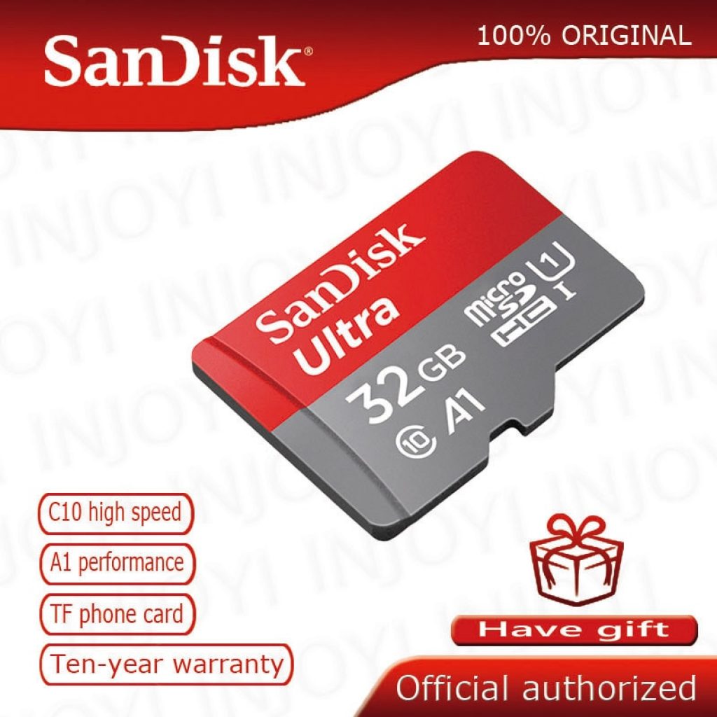 SanDisk Ultra 128GB 64GB 16GB 200GB Memory Cards in micro SD Card 32GB Class 10 80MB