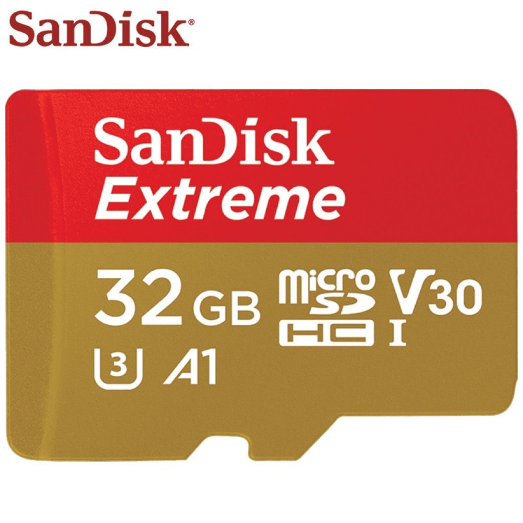 Sandisk Original Memory Card Extreme Micro SD Card A2 A1 V30 U3 Flash Card 64GB 32GB 1