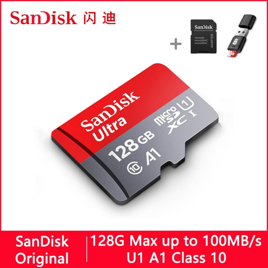 Sandisk Ultra Micro SD 128GB 32GB 64GB 256GB 16G 400GB Micro SD Card SD TF Flash