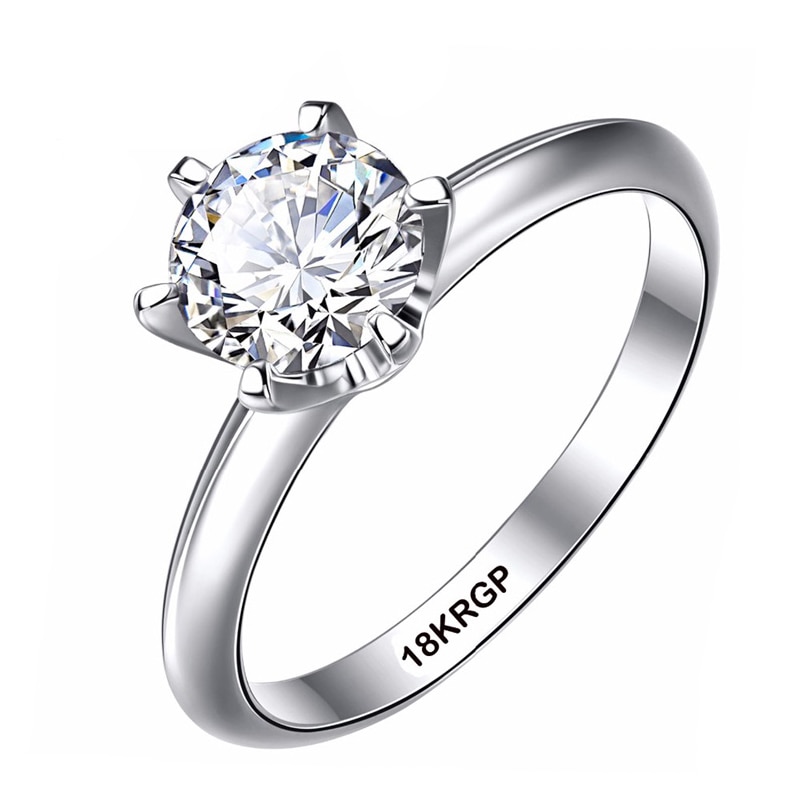 Sell at a loss! Luxury Classic 1 Carat Lab Diamond Ring