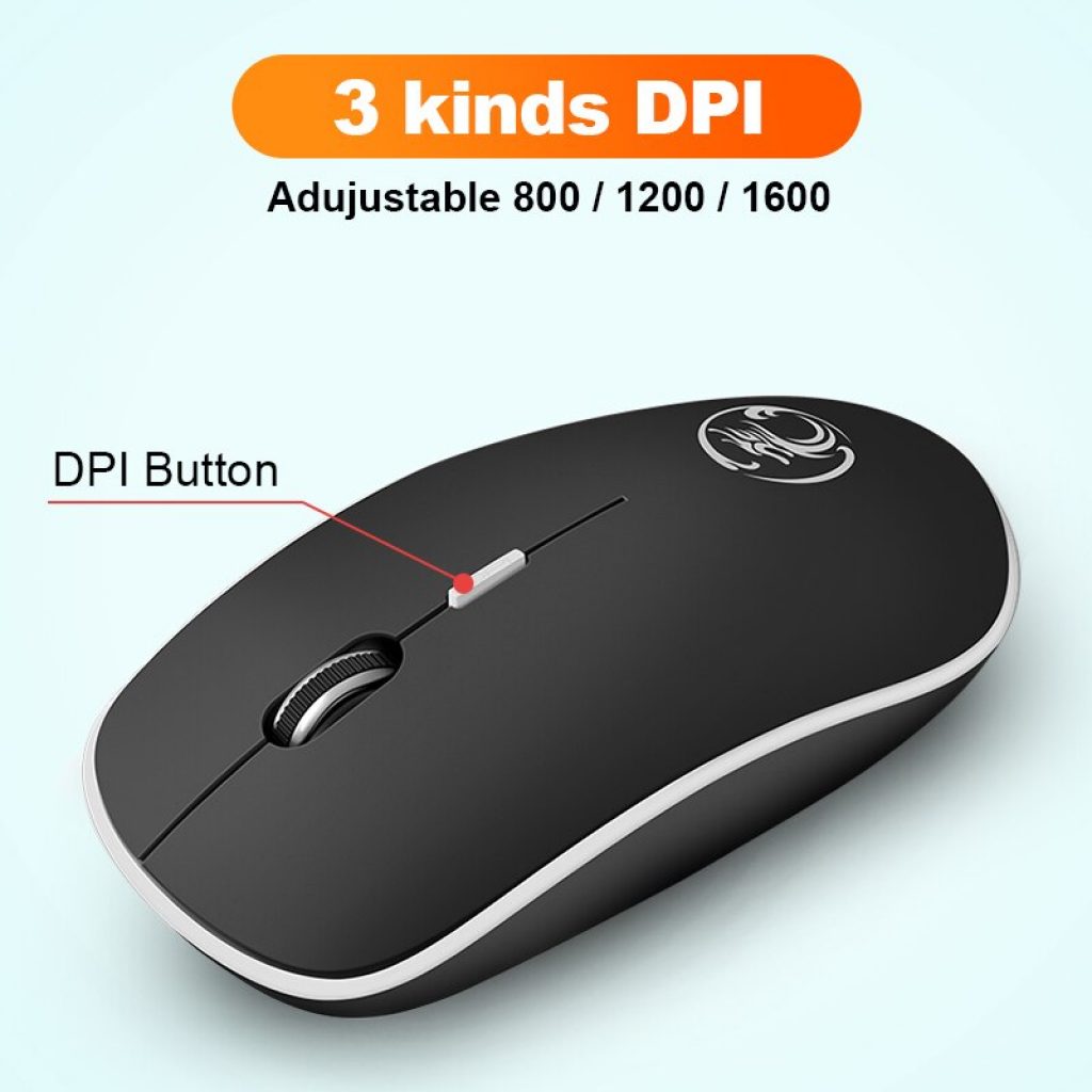 Silent Wireless Mouse PC Computer Mouse Gamer Ergonomic Mouse Optical Noiseless USB Mice Silent Mause Wireless 4