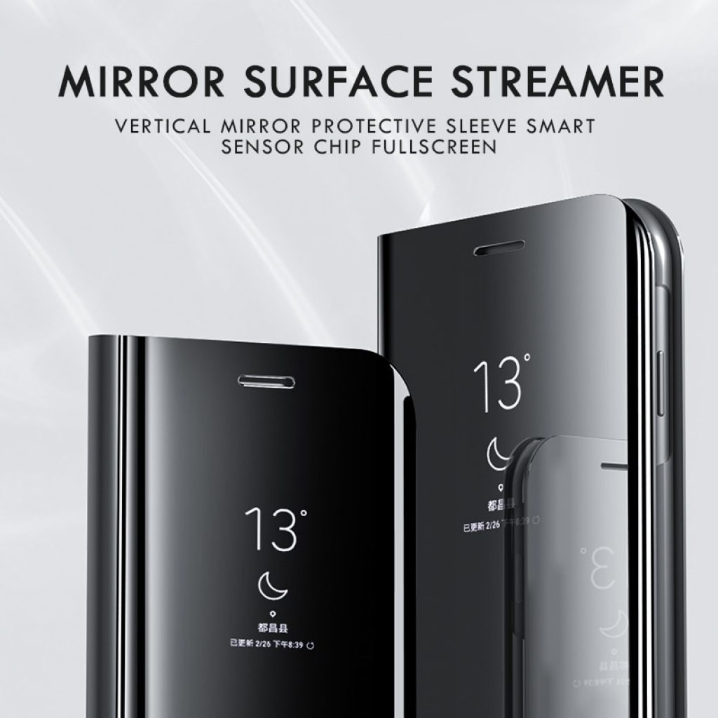 Smart Mirror Phone Case For Samsung Galaxy S8 S9 S10 Plus S10e S7 S6 Edge Note 1