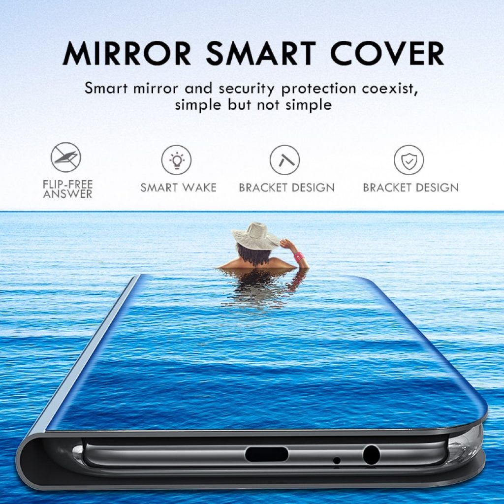Smart Mirror Phone Case For Samsung Galaxy S8 S9 S10 Plus S10e S7 S6 Edge Note 2