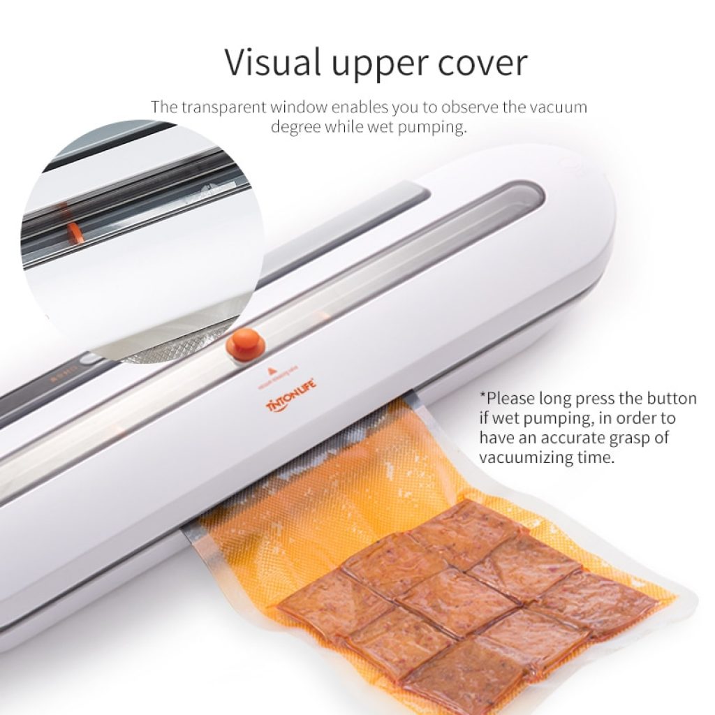 TINTON LIFE Food Vacuum Sealer Packaging Machine With 10pcs Bags Free Vacuum Food Sealing Machine Vacuum 2