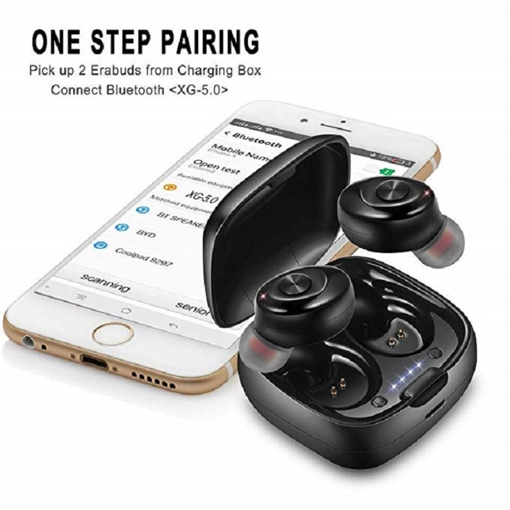 TWS Wireless Headphones 5 0 True Bluetooth Earbuds IPX5 Waterproof Sports Earpiece 3D Stereo Sound Earphones 5