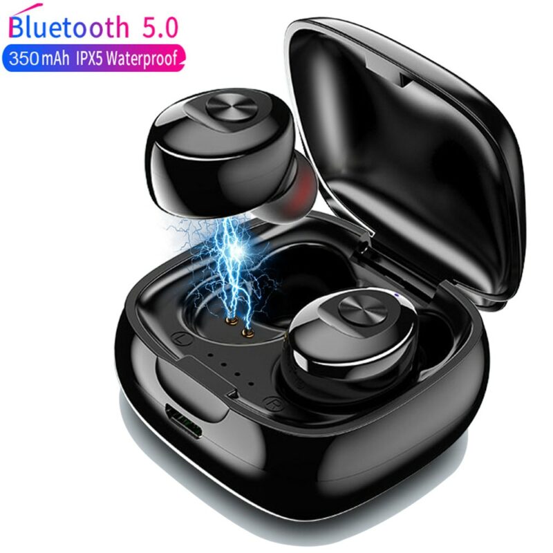 TWS Wireless Headphones 5 0 True Bluetooth Earbuds IPX5 Waterproof Sports Earpiece 3D Stereo Sound Earphones