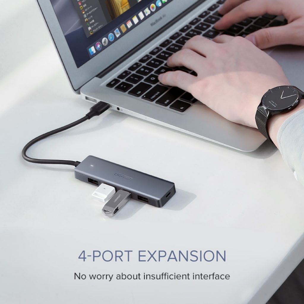 Ugreen USB 3 0 HUB Multi USB Splitter 3 USB3 0 Port with Micro Charge for 2