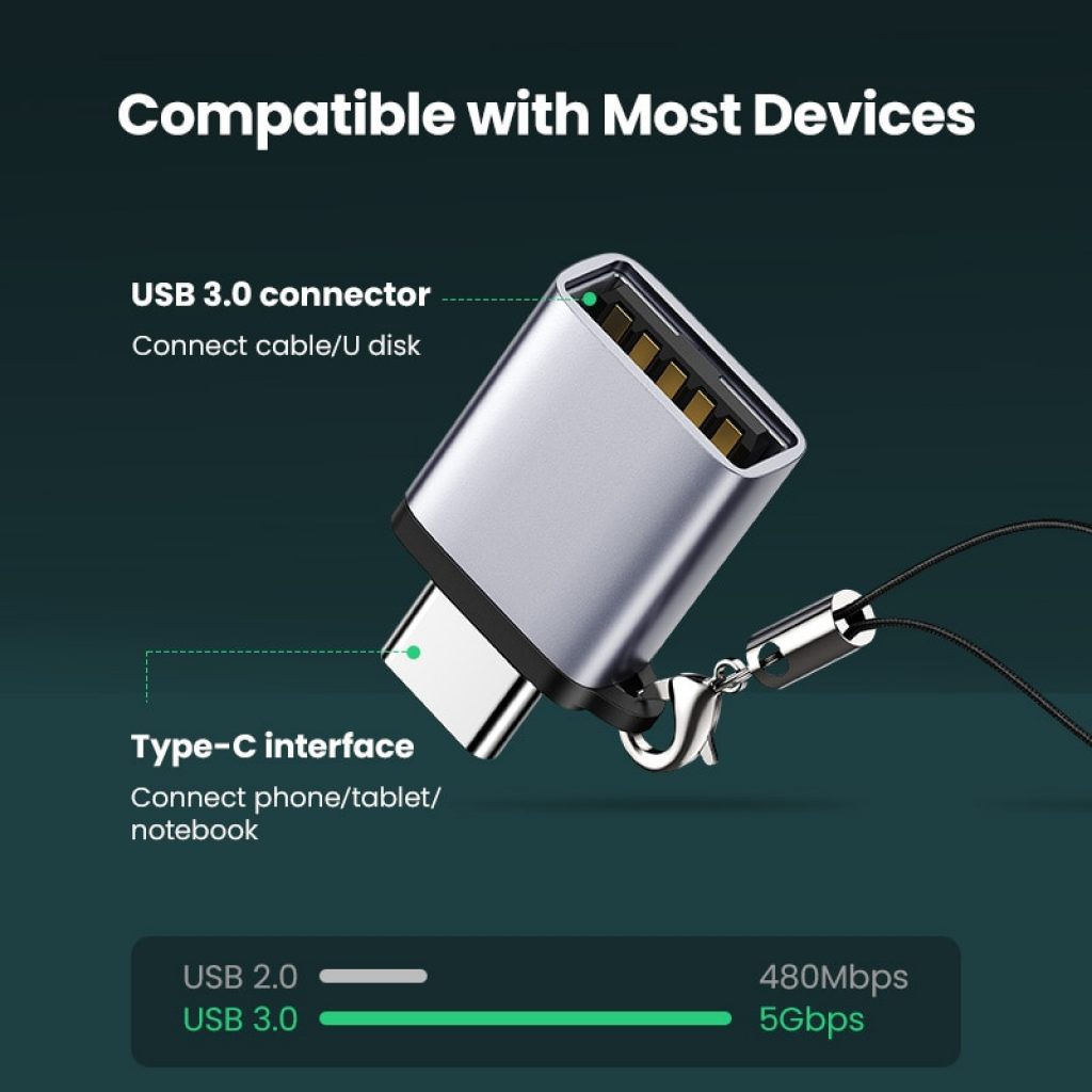 Ugreen USB C Adapter Type C to USB 3 0 Adapter Thunderbolt 3 Type C Adapter 1