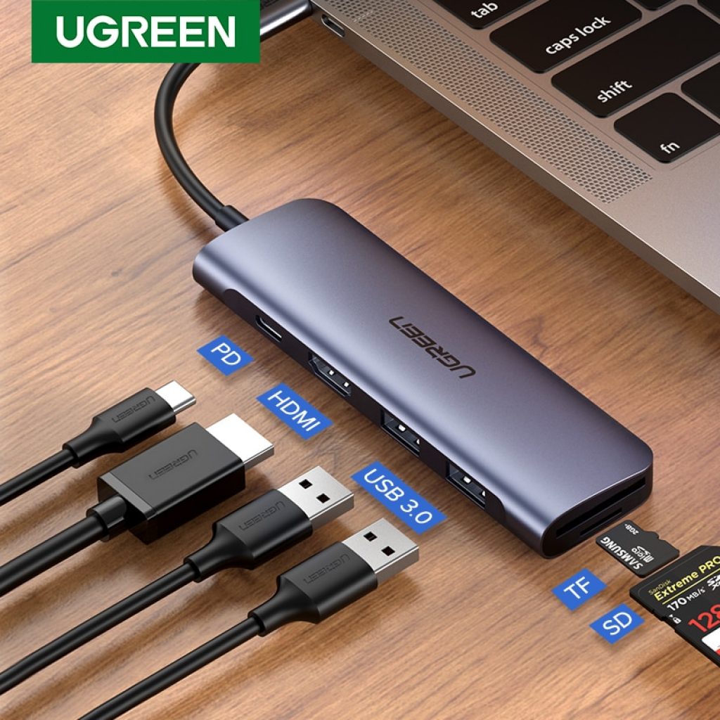 Ugreen USB C HUB Type C to Multi USB 3 0 HUB HDMI Adapter Dock for