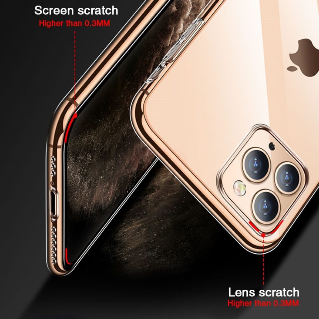 Ultra Thin Clear Silicone Phone Case For iPhone 11 Pro Max Case iphone XR XS Max 1