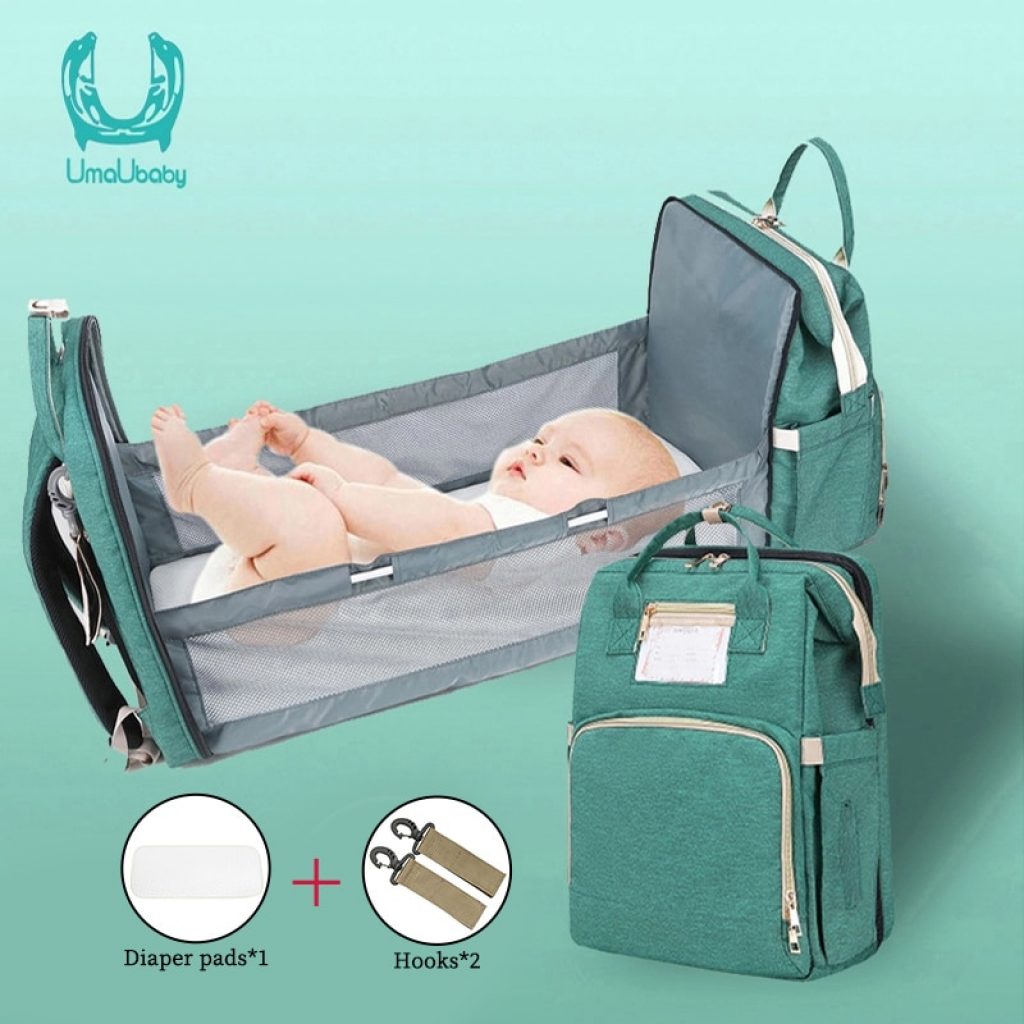 Umaubaby Pre design Baby Diaper Bag Waterproof Maternity Bag For Stroller Nappy Bag Large Capacity Multifunction
