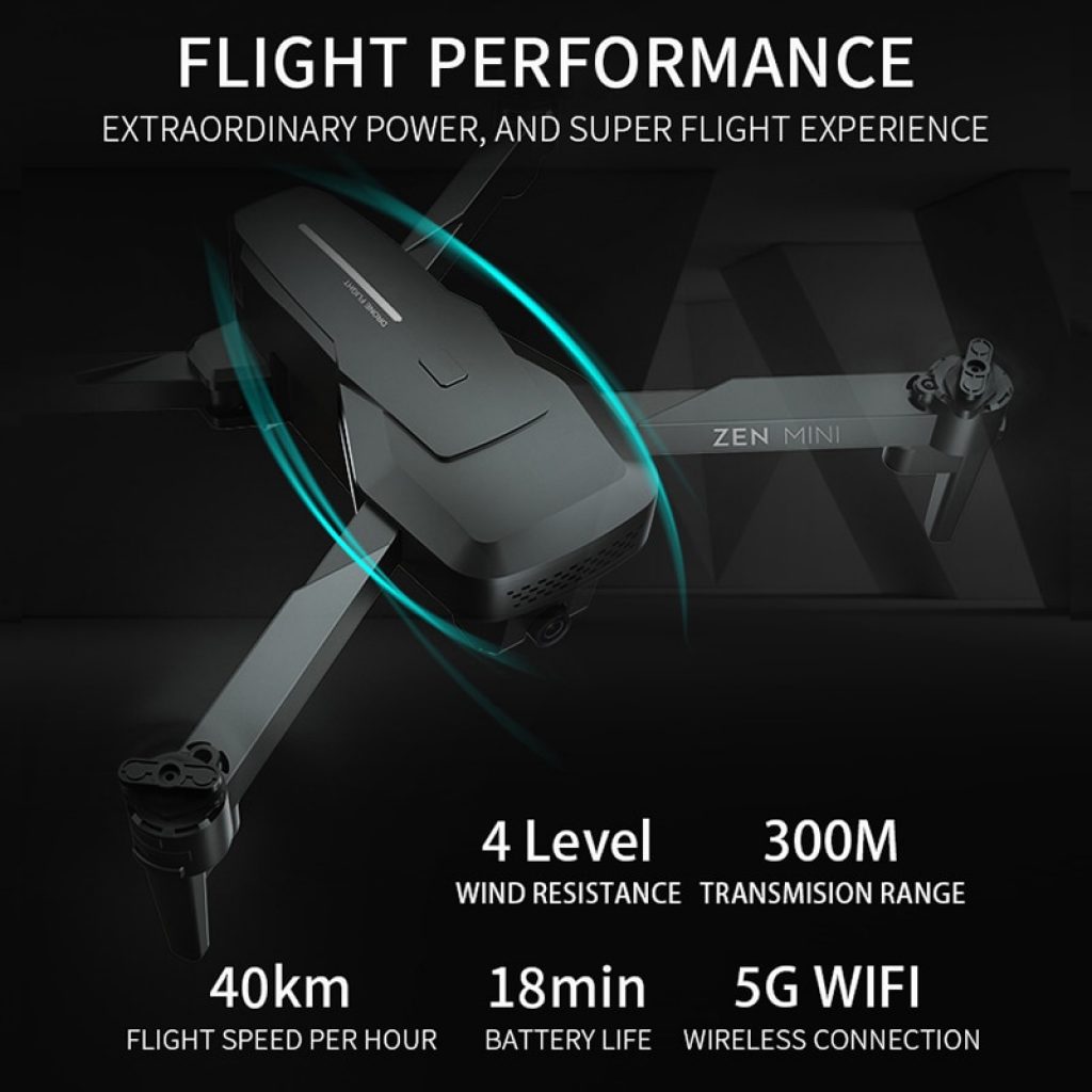 VISUO XS818 GPS Drone 4K Camera HD FPV Drones with Follow Me 5G WiFi Optical Flow 1