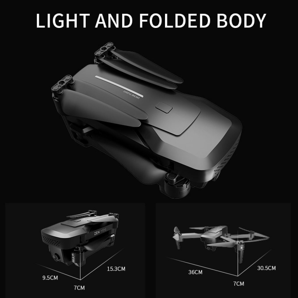VISUO XS818 GPS Drone 4K Camera HD FPV Drones with Follow Me 5G WiFi Optical Flow 4