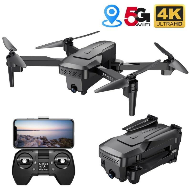 VISUO XS818 GPS Drone 4K Camera HD FPV Drones with Follow Me 5G WiFi Optical Flow