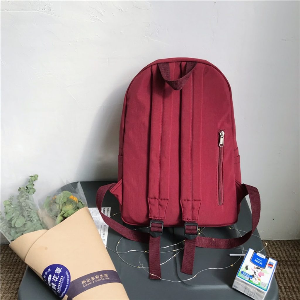 Waterproof Nylon Backpack Women 2020 Shoulder Bag Anti theft Travel Bagpack Large Backbag School Backpack Teenage 3