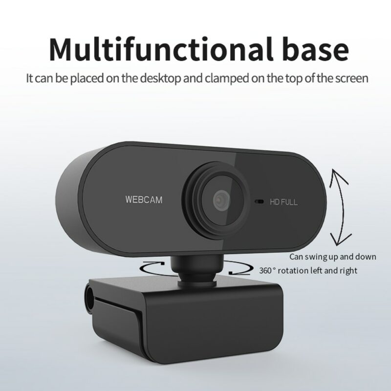 Webcam 1080P Full HD Web Camera With Built in Microphone USB Plug Web Cam For PC 4