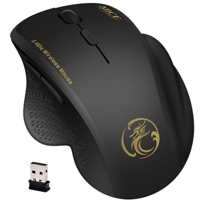 Wireless Mouse Computer Mouse Wireless 2 4 Ghz 1600 DPI Ergonomic Mouse Power Saving Mause Optical