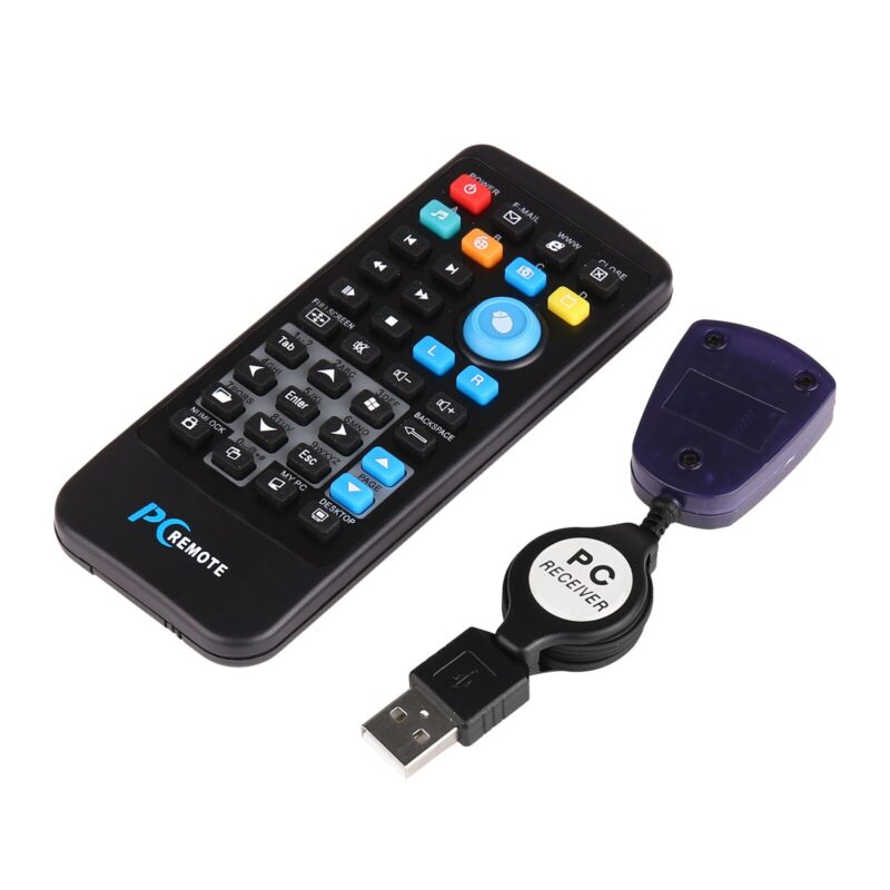 Wireless USB PC Remote Control Media Center Controller Mouse remote controller for Computer Laptop Windows 2000 5