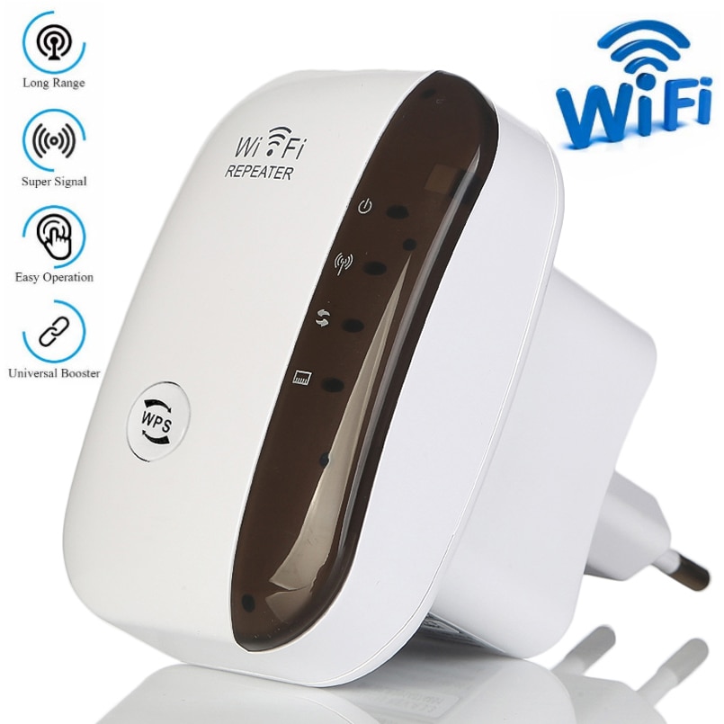 Wireless Wifi Repeater Wifi Range Extender Router Wi Fi Signal Amplifier 300Mbps WiFi Booster 2 4G
