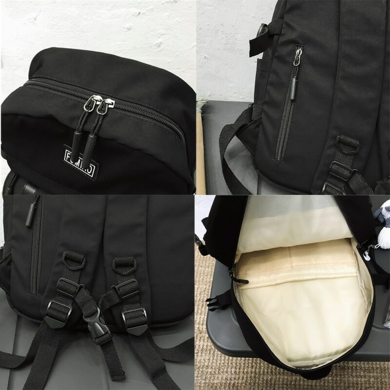 Women Waterproof Nylon Backpack Student Cute School Bag Kawaii Girl Backpack Laptop Female Fashion Book Bag 5