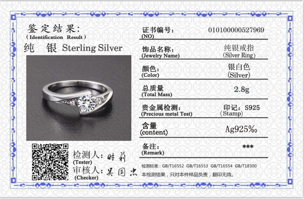 YANHUI With Certificate 0 75ct Lab Diamond Rings For Women Party Elegant Bridal Jewelry 925 Silver 5