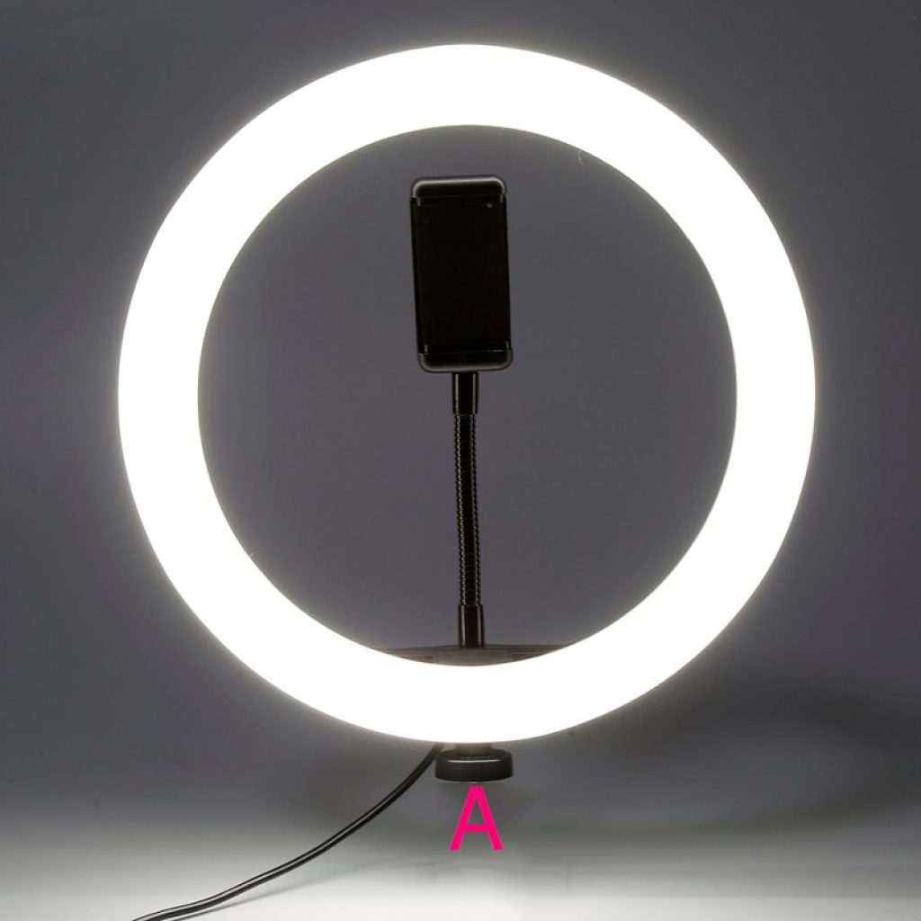 Youtube Shooting Tiktok Selfie Circular Photo Ring Light Led Photographic Video Camera Lamp Studio Lighting Phone