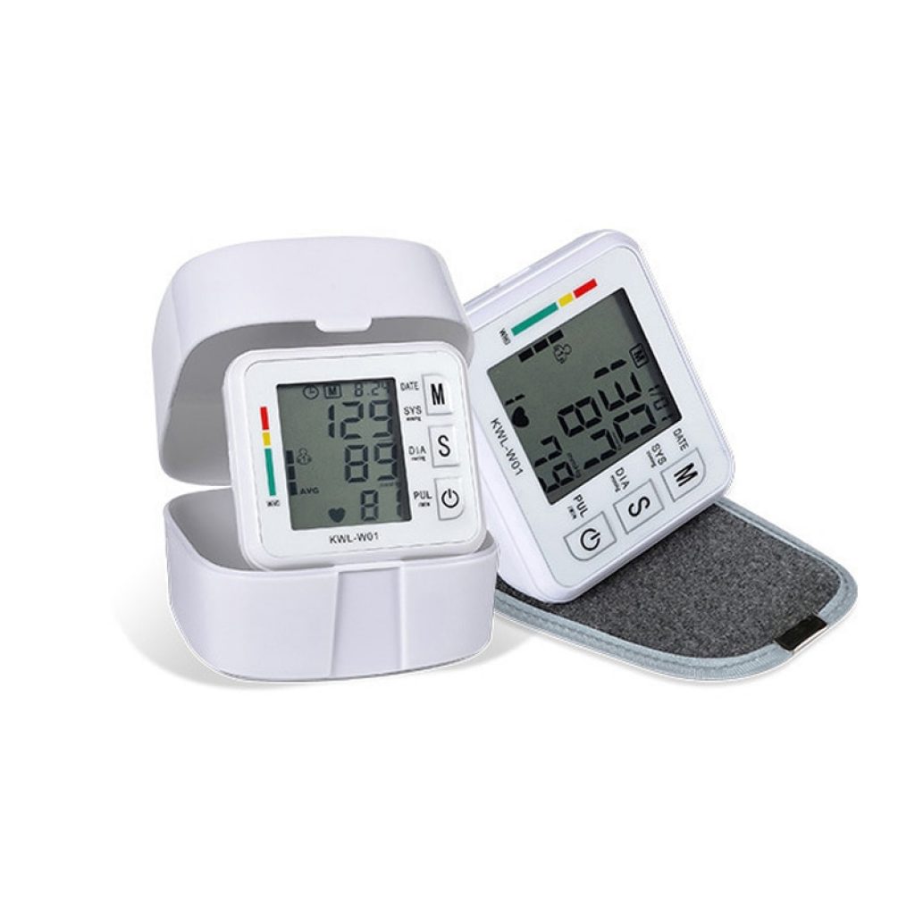 automatic Sphygmomanometer Blood Pressure Monitor English voice broadcast Heart rate Tonometer Bp Monitors 4