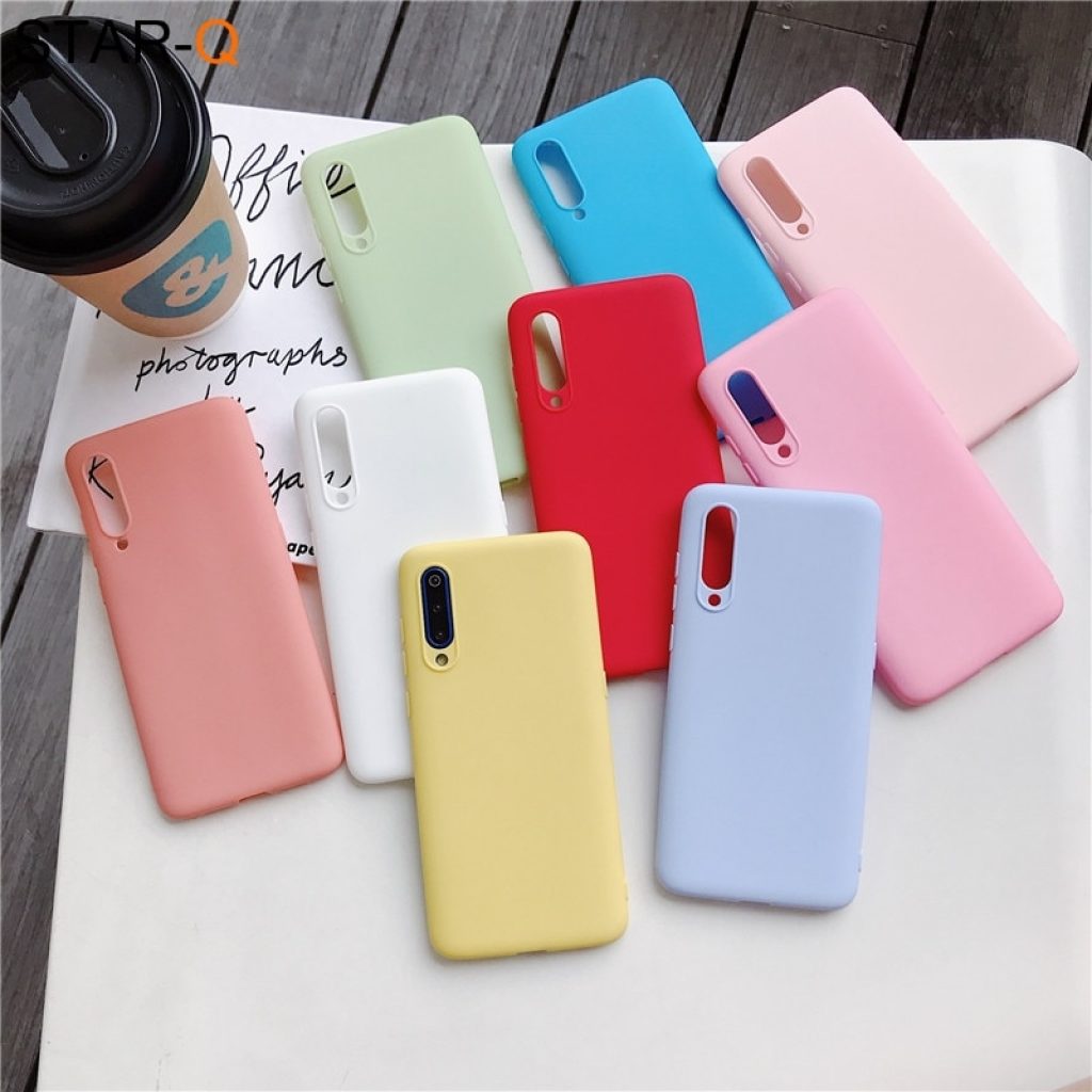 candy color silicone phone case for samsung galaxy a50 a70 a30 a40 a20 a10 galaxi a51 2
