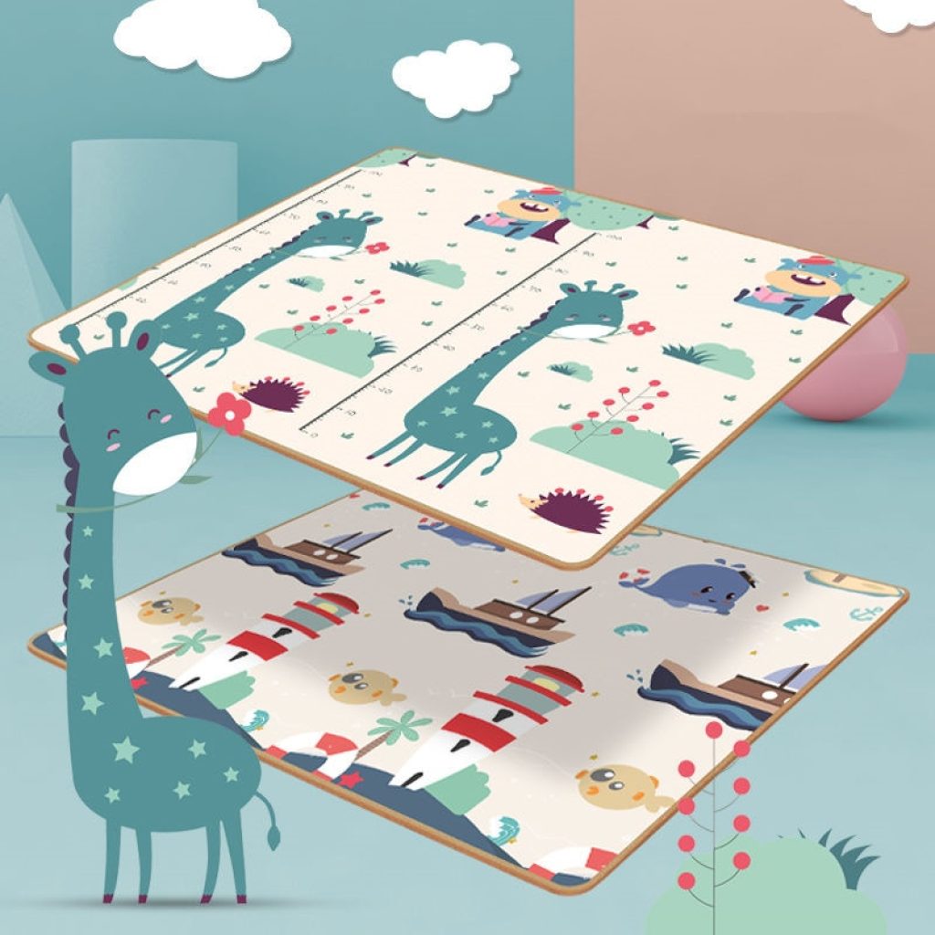 200 180cm 1cm Foldable Cartoon Baby Play Mat Xpe Puzzle Children s Mat High Quality Baby 4