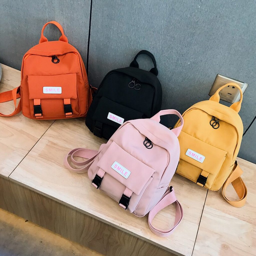 Oxford Backpack 2020 New Trend Women Backpack Wild Fashion Shoulder Bag Small Canvas Teen Girl School 3