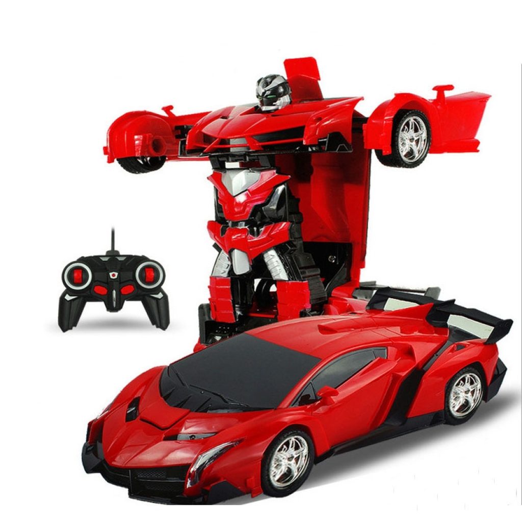 RC Car Kids Toys Transformation Robots Sports Vehicle Model Robots Toys Cool Deformation Car Kids Toys 1