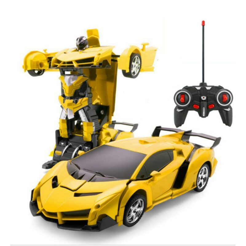 RC Car Kids Toys Transformation Robots Sports Vehicle Model Robots Toys Cool Deformation Car Kids Toys 3