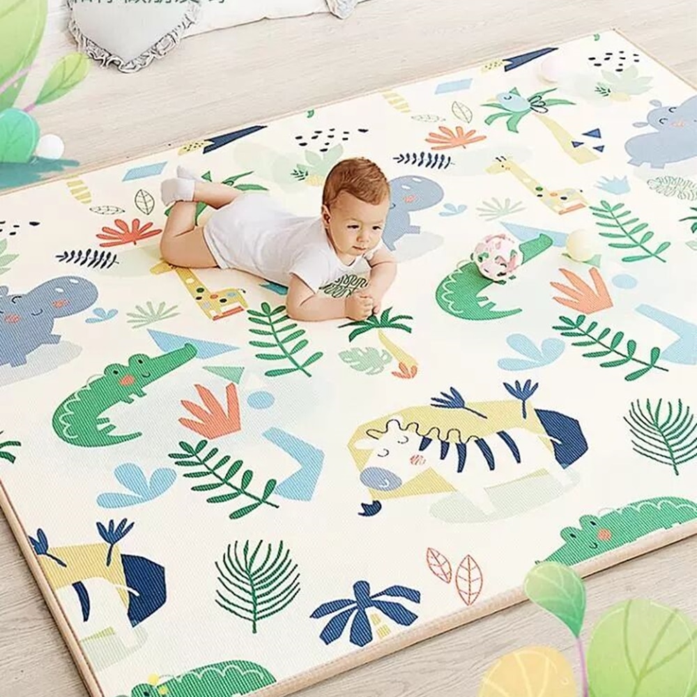 Thicken 1cm Foldable Cartoon Baby Play Mat Xpe Puzzle Children s Mat High Quality Baby Climbing