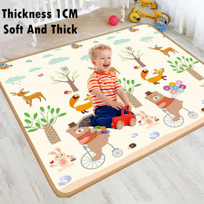 Thickness 1cm Baby Play Mat Xpe Puzzle Children s Mat Thickened Tapete Infantil Baby Room Crawling 2