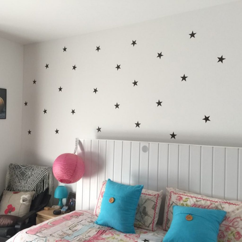 Baby Nursery Bedroom Stars Wall Sticker For Kids Room Home Decoration Children Wall Decals Art Kids 1