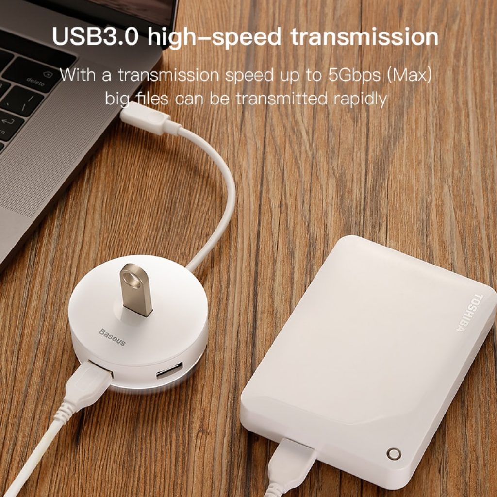 Baseus USB HUB USB 3 0 USB C HUB for MacBook Pro Surface USB Type C 1
