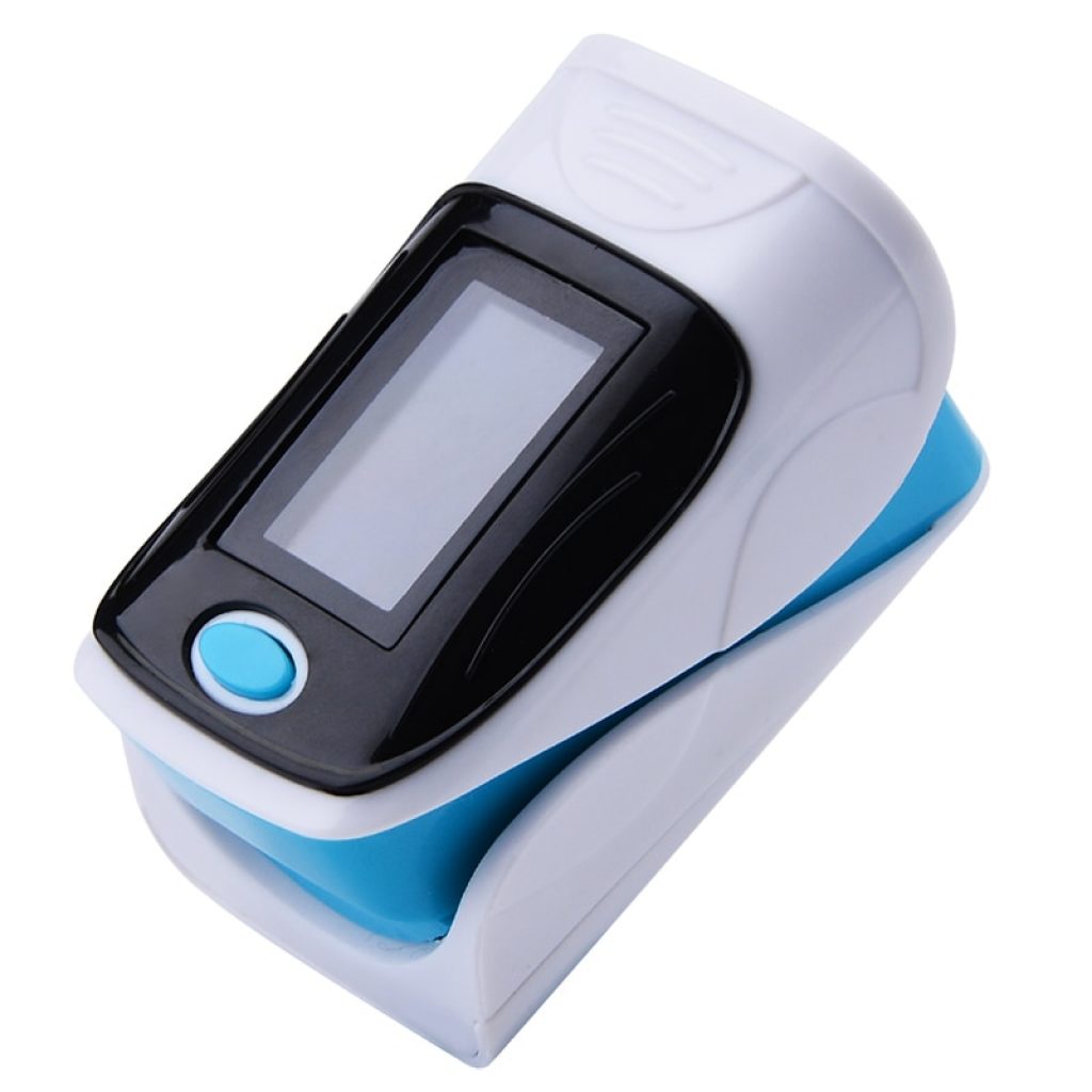 Blood Oxygen Monitor Finger Pulse Oximeter Oxygen Saturation Monitor Oximeter Heart Rate Monitor Without Battery Fast 2