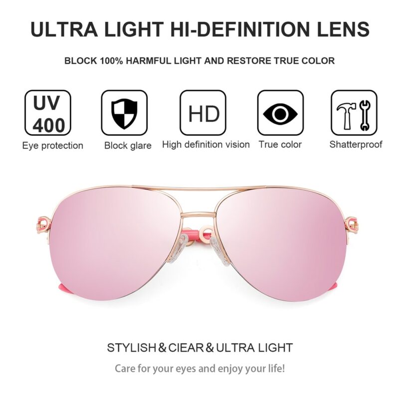 FENCHI sunglasses women uv 400 oculos female sun glasses shades mirror Pilot Pink feminino zonnebril dames 1