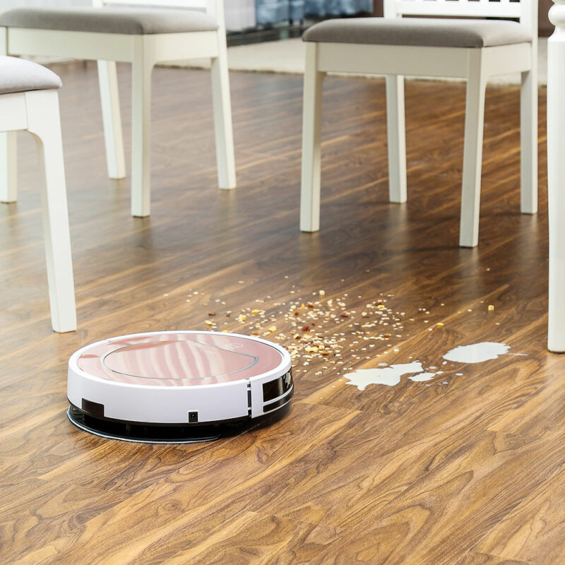 ILIFE V7s Plus Robot Vacuum Cleaner Sweep and Wet Mopping Disinfection For Hard Floors Carpet Run 2