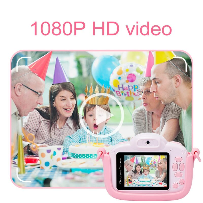 Minibear Children Camera mini Digital Camera For Kid 1080P HD Video Camera Kids Camcorder Toddler Camera 1